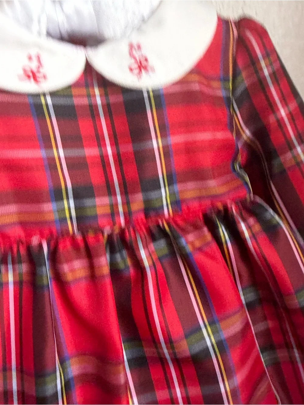 NWT Edgehill Collection The Broke Brooke Baby Girls Cece Tartan Dress Sz 24M